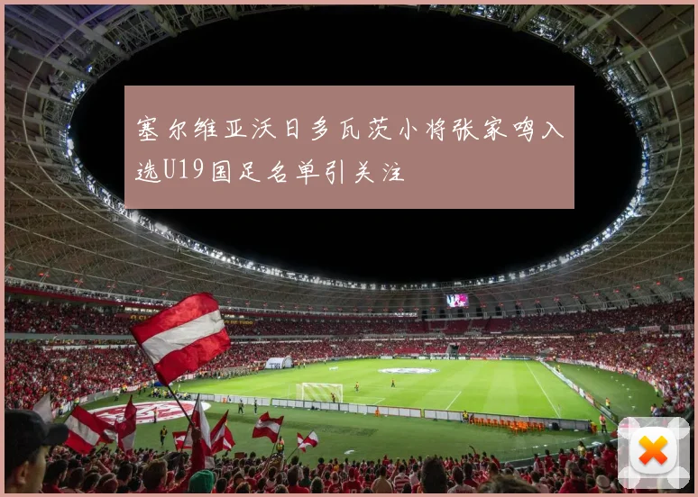 塞尔维亚沃日多瓦茨小将张家鸣入选U19国足名单引关注